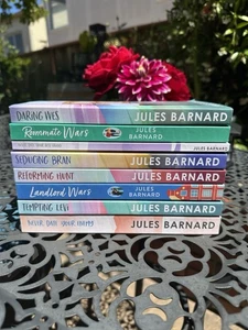 Menge 8 Jules Barnard Bücher Roman Reform Jagd Mitbewohner Kriege Datierung Wes usw. - Bild 1 von 6