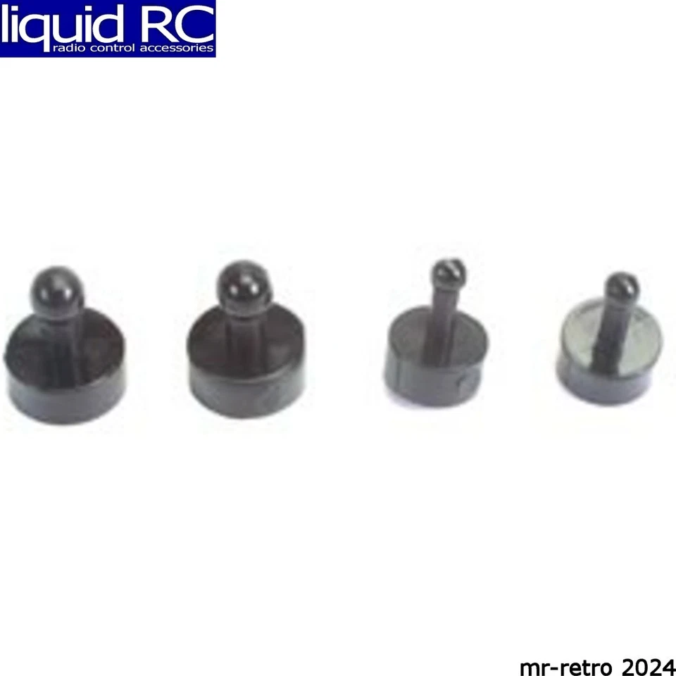DU-BRO 617 Fuel Line Plugs Sm/Lrg Dots (4) - Image 1 of 1
