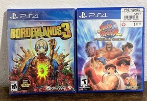 Street Fighter - 30th Anniversary Collection /Borderlands 3 Is Sealed Sony PS4 - Picture 1 of 4