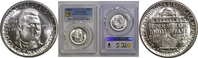 1948-S 50C Booker T. Washington Commemorative Half Dollar PCGS MS-67 - Image 1 of 3