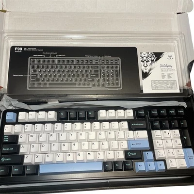 AULA F99 Wireless Mechanical Keyboard, TriMode BT5.0/2.4GHz/USB-C Hot Swappable - Image 1 of 4