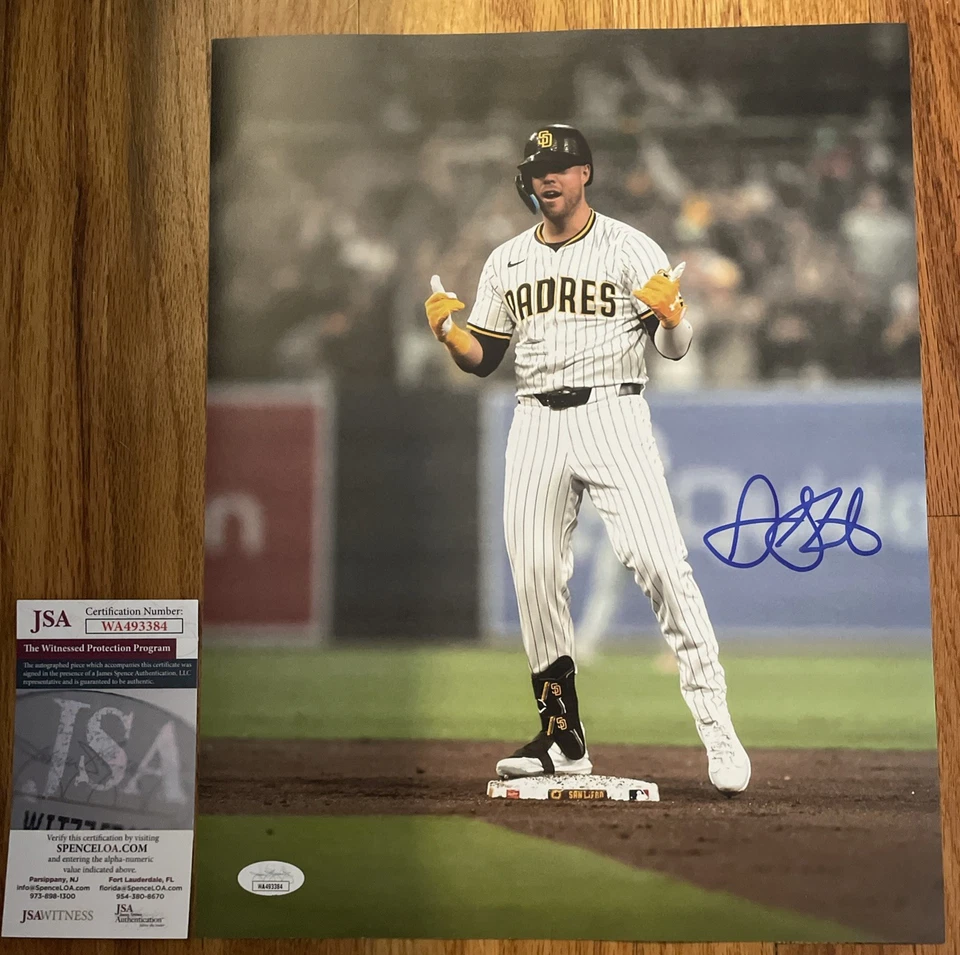 Gavin Sheets San Diego Padres Signed Autographed 11x14 Photo JSA Witnessed #1 - Image 1 of 1