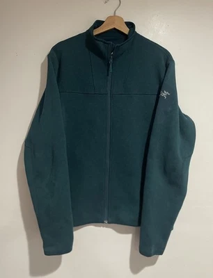 Arc'teryx Men's Covert Cardigan Sz L  Full Zip Alpenex Fleece Performance Blue - Image 1 of 4