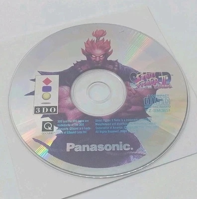 Panasonic 3DO Super Street Fighter II Turbo Disc Only Untested - Image 1 of 4
