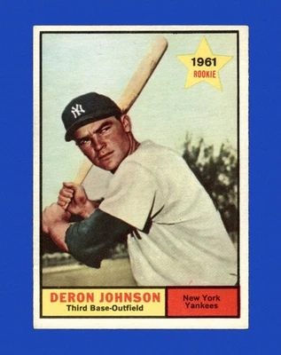 1961 Topps Set-Break # 68 Deron Johnson EX-EXMINT *GMCARDS* - Image 1 of 2