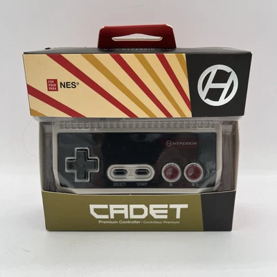 Hyperkin "Cadet" Premium Wired NES Controller New  Damaged Box Nintendo Mario - Image 1 of 4