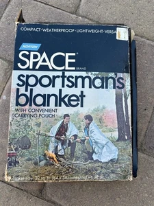 Vintage 1969 Norton SPACE Sportsman’s Blanket, New, Red, 56” x 84”, Emergency - Bild 1 von 6