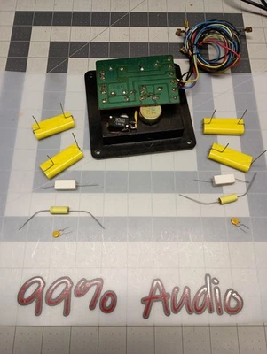 Cerwin Vega D-5 Crossover Restauración Resumen PCB Versión Kit Para Un Par  Foto 1 de 4