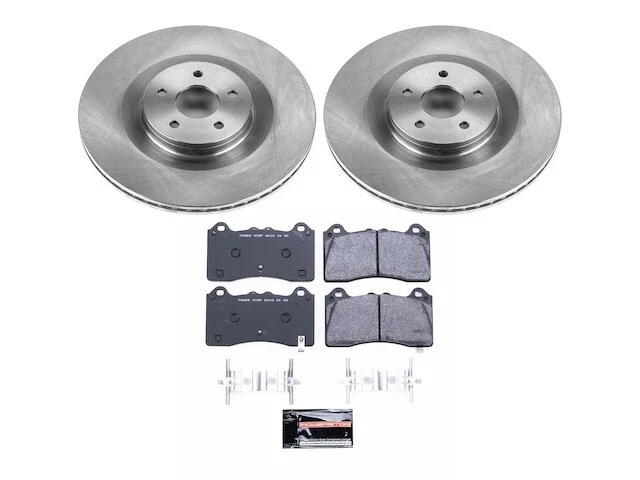 Kit de pastillas de freno delanteras y rotor para Ford Focus RS BH58P3 16-18 Foto 1 de 1