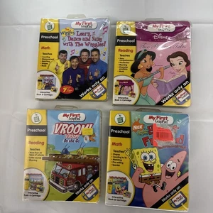 Lote de cartuchos y libros My First LeapFrog LeapPad sistema de aprendizaje juegos preescolares - Imagen 1 de 3