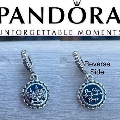 Pandora New York City Hudson Yards Exclusive City That Never Sleeps Dangle Charm - Image 1 of 4