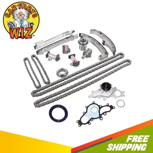 Engine Timing Chain Kit Cover Seal Water Pump Fits 08-15 Toyota Lexus 4.6L 5.0L - Picture 1 of 5