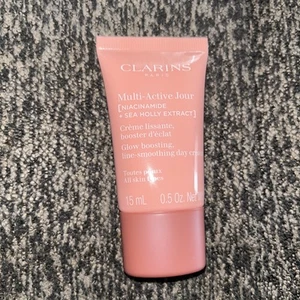 Clarins Multi-Active Glow Boosting line smoothing Day Cream 0.5 oz SEALED - Picture 1 of 2