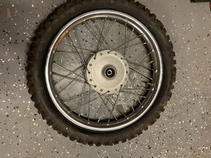 1993 YAMAHA PW80 OEM ORIGINAL FRONT WHEEL RIM - Bild 1 von 7