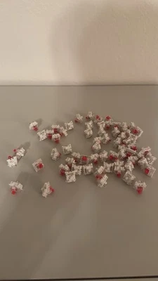 Gateron Cherry MX Red Switches for Mechanical Keyboards Hot-Swappable (81 Count) - Image 1 of 2