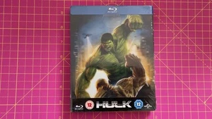 THE INCREDIBLE HULK - UK EXCLUSIVE LENTICULAR BLU RAY STEELBOOK - NEW & SEALED - Picture 1 of 2