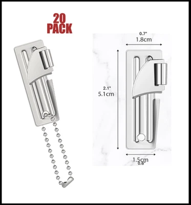 Nuevos abrelatas estilo militar P51 de 20 piezas para acampar/senderismo *ENVÍO GRATUITO A EE. UU.* Foto 1 de 2
