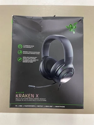 Razer Kraken X Ultralight Gaming Headset: 7.1 Surround Sound - Lightweight Alumi - Image 1 of 3