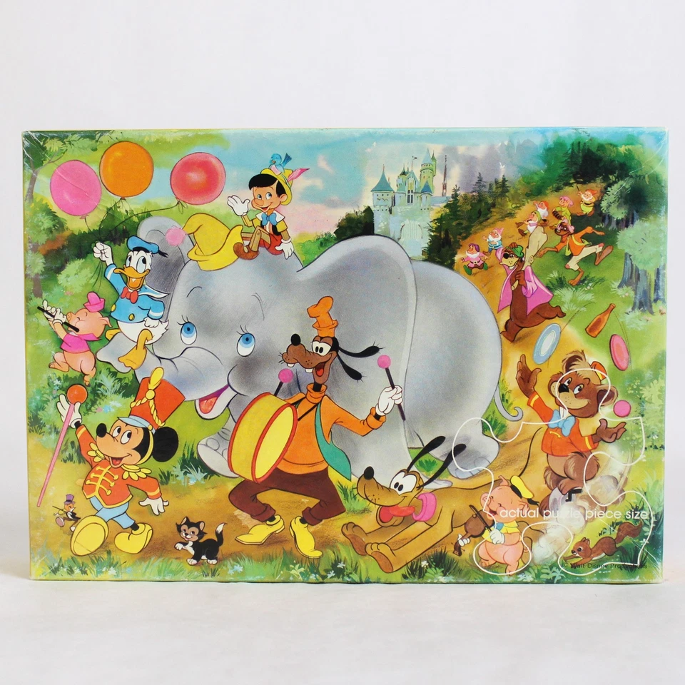 Vintage Disney on Parade Springbok 48 Piece Puzzle 1973 Hallmark - Image 1 of 4