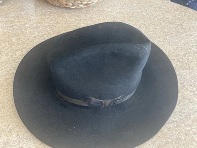 Sombrero Fedora vintage años 40 hecho por The Madison Hat Company. Foto 1 de 4