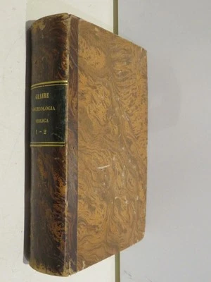 ARCHEOLOGIA BIBLICA OSSIA ANTICHITA’ EBRAICHE intendere Sacra Scrittura Glaire - Immagine 1 di 2