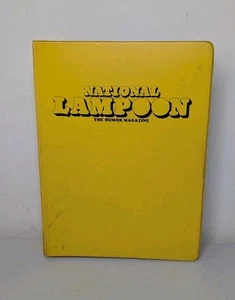 NATIONAL LAMPOON MAGAZINE 1973-1974 BINDER August 1973-Juni 1974 Vintage - Bild 1 von 7