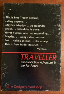 TRAVELLER rpg Boxed Set Game Designers' Workshop GDW complete - Picture 1 of 9