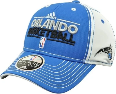 Orlando Magic Flex Fit Official Practice Graphic Adidas Hat - Size S/M - Image 1 of 2