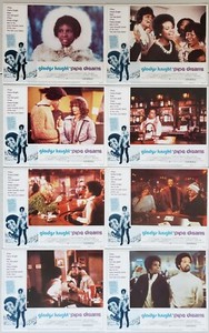 PIPE DREAMS ORIGINAL 11X14 LOBBY CARD SET OF 8 1976 GLADYS KNIGHT HANKERSON