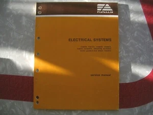 FIAT-ALLIS ELECTRICAL SYSTEMS SERVICE MANUAL  - Picture 1 of 3