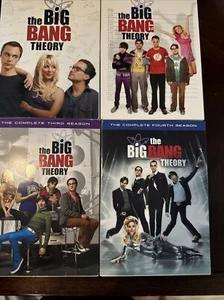 THE BIG BANG THEORY Tv Show DVD sets Seasons 1 - 4 DVD Missing Disc 1 Of Sn 3 - Imagen 1 de 3
