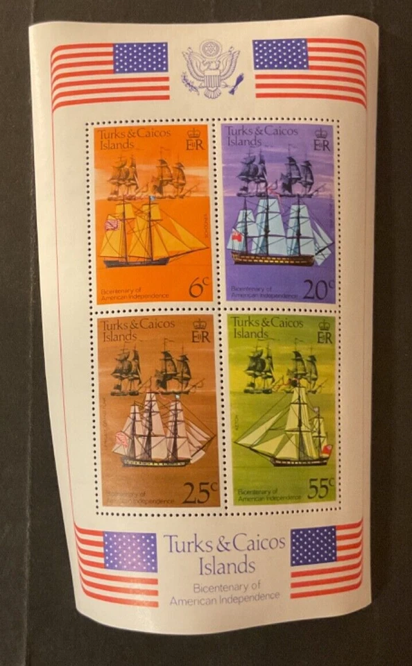 Estampillas de las Islas Turcas y Caicos Scott #314a nunca articuladas Foto 1 de 1