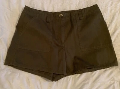 Women’s Victoria Secrets Shorts Sz 8 - 2 Pair Olive And Beige - Image 1 of 2