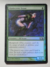 Gladecover Scout Foil Magic 2012  English MTG Magic EX