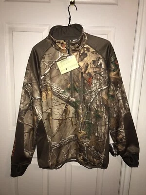 Browning Hells Canyon Performance FLC 1/4 Zip Top Size Large NWT Camo - Image 1 of 4