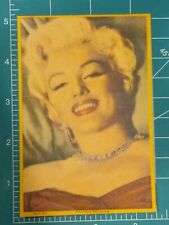 1950s MARILYN MONROESticker Card CINEMA MOVIE Stars BUS STOP