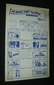 Originl Wewoka Oklahoma Key Theatre Calendar SEXPLOITATION Bob Hope DISNEY DUMBO - Picture 1 of 1