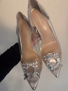 BCBG Generation Women’s Hillax Clear Rhinestone Pumps - Picture 1 of 7