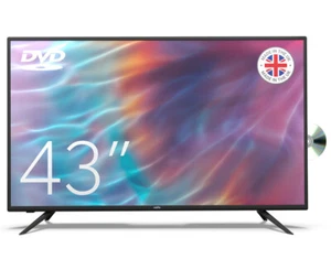 CELLO 43" LED TV & DVD COMBI FULL HD 1080P FREEVIEW HD 3 x HDMI,USB EASY TO USE - Picture 1 of 11