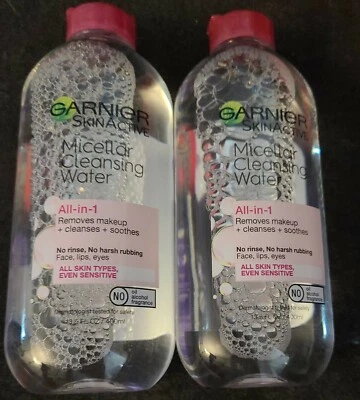 2 Garnier SkinActive Micellar Cleansing Water, For All Skin Types, 13.5 Oz (D10) - Image 1 of 2