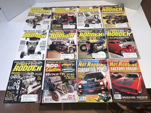 Lot of 24 Car Magazines Street Rodder Auto Restorer Popular Hot Rodder & More - Picture 1 of 10