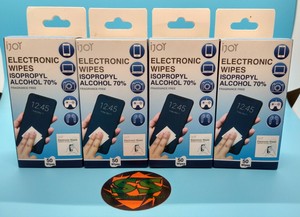 iJOY - Electronic Wipes - Isopropyl Alcohol 70% - Lot of 4 (200 Wipes Total)