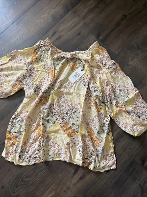 Top de mujer Good Hart amarillo manga larga XL Foto 1 de 4