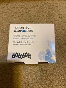 Creative Memories Gemstone Chain Border Maker Cartridge Punch Brand New Retired - Picture 1 of 1