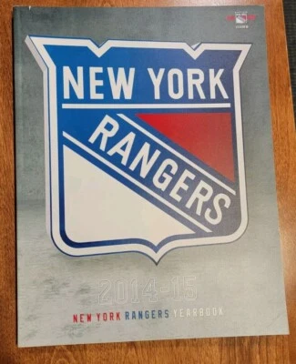 Anuario de los New York Rangers 2014-15 y programa oficial final de la Copa Stanley Foto 1 de 4