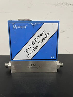 Mykrolis FC-2921V-J Mass Flow Controller 100 SLPM N2 - Image 1 of 4