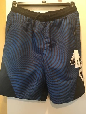 Palace Skateboards Swirl Shorts Blue Black Size Medium - Image 1 of 4