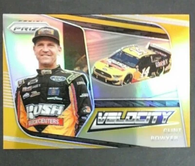 2020 PRIZM CLINT BOWYER GOLD CAR 8/10 - Image 1 of 2