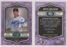 2009 Upper Deck A Piece of History Violet Jesus Delgado #113 Rookie Auto RC