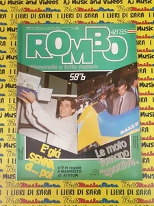 Rivista ROMBO settimanale anno 7 n.48 26 novembre 1985 CON MANIFESTO AYRTON(AM3) - Picture 1 of 1